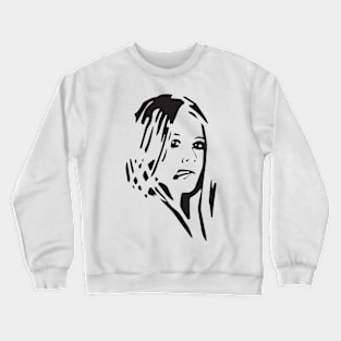 worry girl 1 Crewneck Sweatshirt